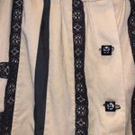 Beige with black lace button down maxi skirt Tan Photo 3