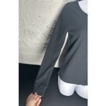 Levi's Levi women’s Henley Black Long Sleeve Top Small Photo 1