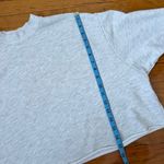 J Brand  Women's Cropped Heather Gray Pullover Sweatshirt Size XS Photo 14