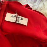 House Of CB  "Lulu" Red Asymmetric Drape Midi Corset Dress‎ NWOT size M Photo 11