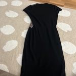 Valentino silk wool blend black lace trim knee length bodycon dress Size XS Photo 9