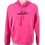 Adidas Vintage  Women's Pink Essentials Linear Pullover Hoodie Size S Photo 0