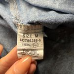 Vintage Acid Wash Denim Dress Sleeveless Button Down‎ 90s Medium Blue Photo 3