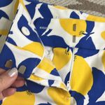 Loft  The Riviera Lemons High Waist Blue and Yellow 4” Shorts Photo 7