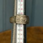 Vintage Silver Plate Spoon Rings Set Size 8.0 & 5.5 Photo 4