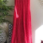 Peach pink Knit cami maxi cover up swim sun dress (Size S) Photo 0