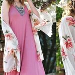 Peach Love California Floral  Kimono‎ Photo 1