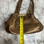 Kathy Van Zeeland Vintage Chunky Y2K Shoulder Bag Gold by  90s Gems Photo 6