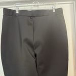 Good American Scuba Pants Black 38x29 Ankle Zip Workwear Stretch Staple Minimal Photo 7