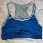 Lululemon Swesty or Not Bra II in Pipe Dream Blue/Caspian Blue Photo 6