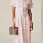 J.Crew  Wren lace-trim shirtdress in glossy twill Photo 0