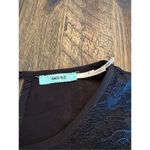 Urban Outfitters  kimchi blue semi sheer blouse size medium lace buttons Photo 4