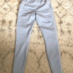 Alo Yoga Airbrush High-Waist Heart Throb Legging Seashell Blue/White S Photo 2