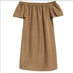 H&M Khaki off the shoulder dress Photo 1