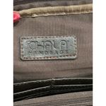 Chala Origami Crossbody Charm Shoulder Bag Denim Like Nu Euc Photo 5