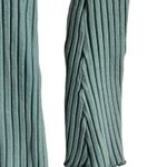 Simon Miller Wells Blue Ribbed Knit Long Sleeve Crewneck Midi Dress Size XL Photo 8