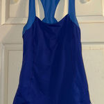 Alo Yoga  Blue Tank Top Athletic Workout Fitness Racerback Womens Medium 2011 Photo 0