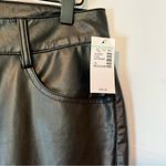 Maurice's Black Skinny Faux Leather Skinny Pants NWT Photo 3