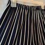 Brandy Melville Navy Blue And White Stripped Pants  Photo 1