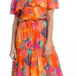 La Blanca
Isla Floral Off Shoulder Midi Cover Up Dress size Small Photo 0