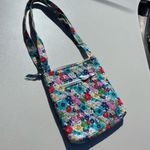 Vera Bradley Red and Blue Crossbody Bag with Floral Design Photo 6