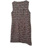 Talbots Dark Multi Color Metallic Tweed Front Pocket Sheath Dress Women’s Size 8 Photo 1