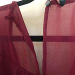 South Boutique Crimson red romper Photo 2