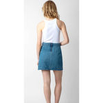 Zadig & Voltaire  Julipe Denim Skirt Light Blue 34 (XS) Photo 2