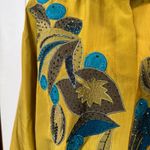 Levante Collection Women’s Vintage Silk Blouse Size M Gold Size M Photo 2