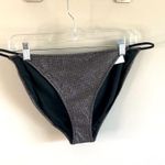 Topshop | Gray Metallic Tanga Bikini Bottom Photo 26