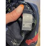 Aerie  Pants Women’s Size Small Blue Red‎ Floral Polyester Pockets Lounge Photo 9