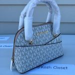 Michael Kors Jet Set MK Logo Dome Satchel XS Crossbody Photo 1