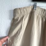Old Navy NWT Womens Pants Tan Pull On Wide Leg Pockets 100% Cotton Plus Size 4X Photo 4