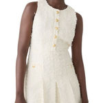 J.Crew  Pleated mini dress in textured tweed Size 4 Photo 0