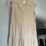 Jessica Simpson Tan dress Photo 1