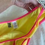 California Sunshine Neon pink and yellow  bikini bottoms Photo 2