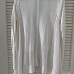 Calia by Carrie  Calia White Shawl Sweater Photo 1