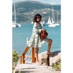 Tuckernuck Pomander Place Floral Palmetto Garden Kenzo Mini Dress Size Medium Photo 1