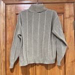 Wainscott Beige Cable Knit Turtleneck Sweater Women’s Size Small Warm Top Photo 1