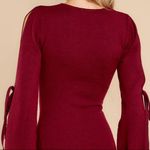 Free People ‎Cutout Sleeves Sweater Dress Photo 10