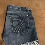 7 For All Mankind  Denim Shorts Cut-Off Photo 2