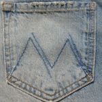 NWT Mother Superior Undercover Knee Fray Short in The Other Side Denim Shorts 27 Blue Photo 9