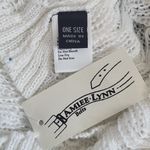 Aamie Lynn White Knit Infinity Scarf NWT One Size White Scarf Photo 3