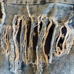 Refuge Shorts Americana Denim Jean Cutoffs Womens 0 Distressed XS Photo 9