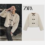 ZARA Double-Faced Toggle Jacket Photo 4