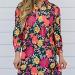 Michelle McDowell Karis Vintage Petals Dress Size Small Pink Photo 0