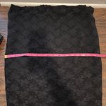 Eye Candy Black Lace Skirt Lined Party Cocktail Mini Skirt Size Medium Large Photo 5