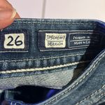 Miss Me Dark Blue Bermuda Jean Shorts size 26 Photo 9