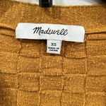 Madewell  Malvern Slim Cardigan Sweater in Antique Gold Size XS EUC Photo 5