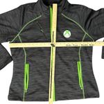 North End Sport Ladies Xbox Gray Green Track Athletic Full Zip Jacket Size XL Photo 2